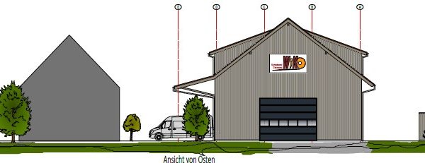 NEUBAU ZIMMEREI/SCHREINEREI