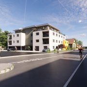 Mehrfamilienhaus mit Einkaufsmöglichkeit