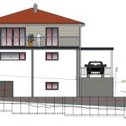 Neubau Altersruhesitz mit Garagenanlage und Carport