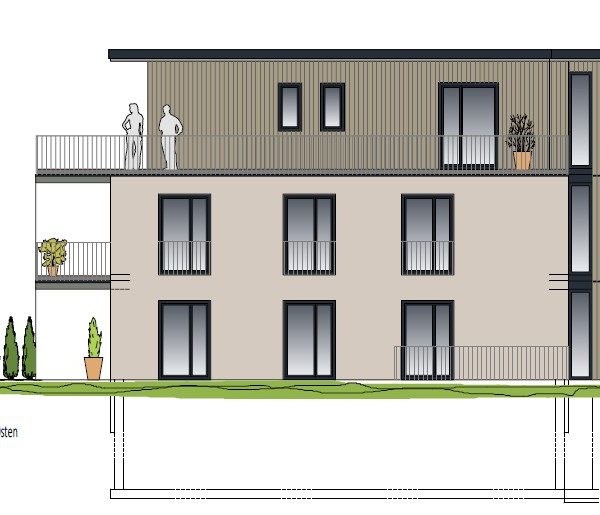 Sanierungsfälliger Altbau weicht modernem Neubau