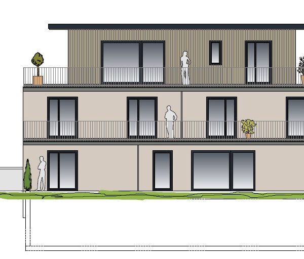Sanierungsfälliger Altbau weicht modernem Neubau