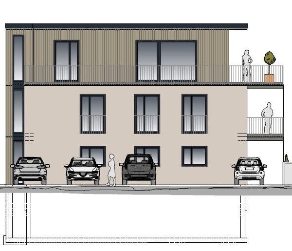 Sanierungsfälliger Altbau weicht modernem Neubau